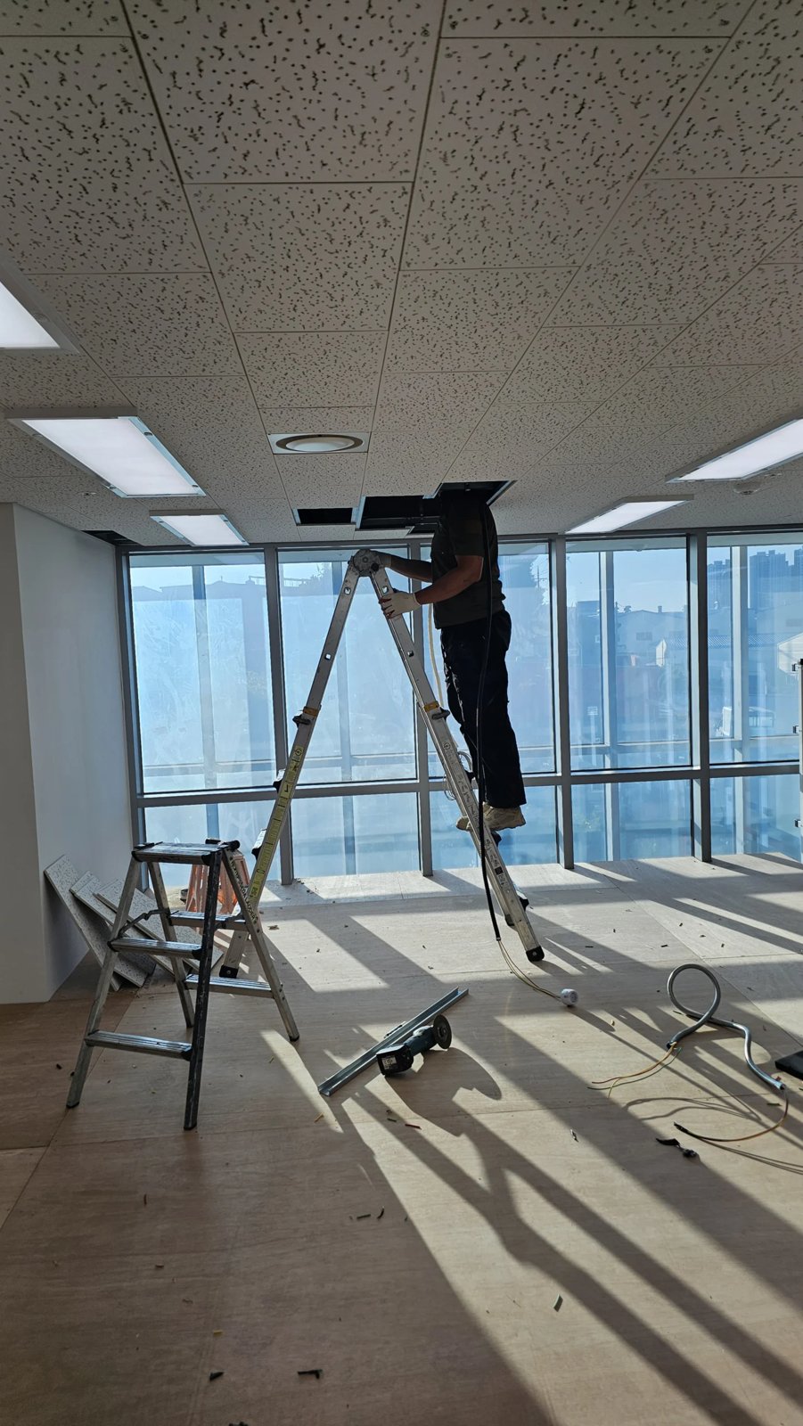 평택 전열교환기설치 현장 작업 사진 9